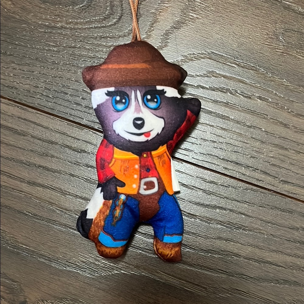 Masked Singer Raccoon Plush Happy Meal Toy